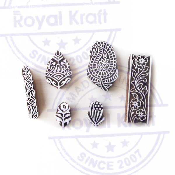 Assorted Wooden Stamps - Set