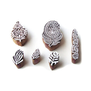 Paisley Wooden Stamps - Set