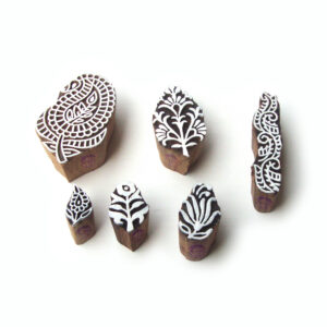 Paisley Wooden Stamps - Set