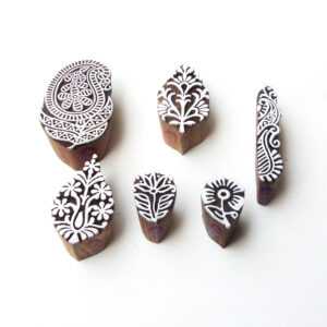 Paisley Wooden Stamps - Set