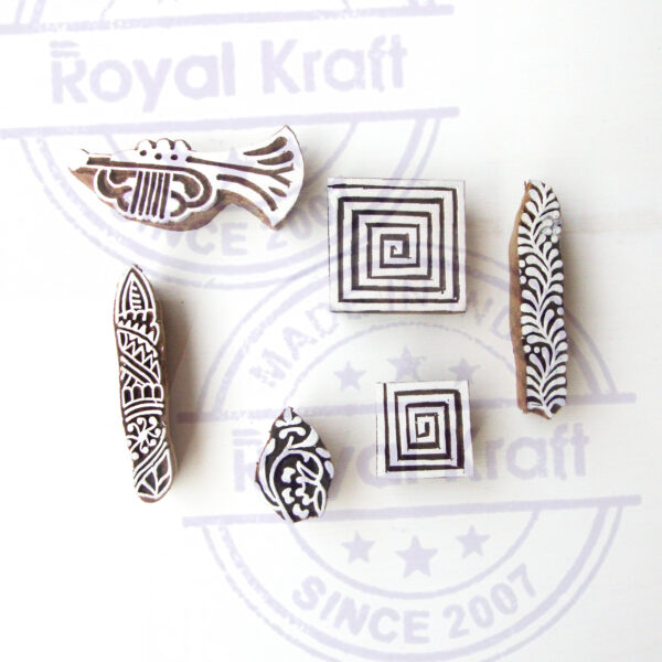 Musical Wooden Stamps - Set