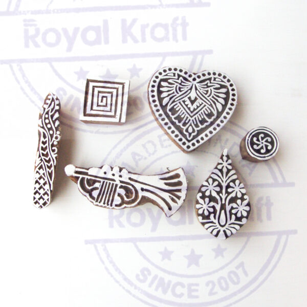 Musical Wooden Stamps - Set