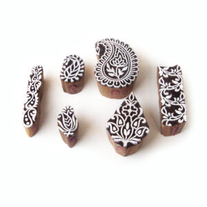 Paisley Wooden Stamps - Set