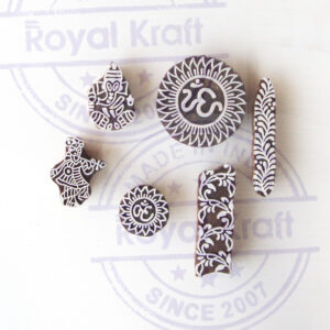 Religious Wooden Stamps - Set