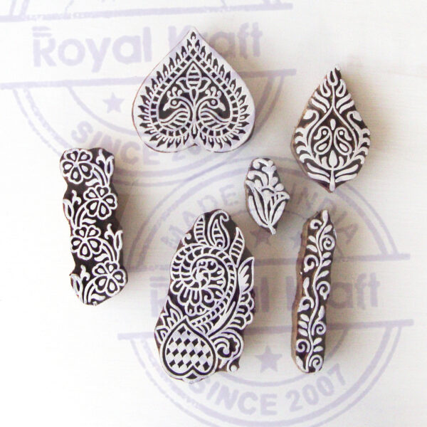 Assorted Wooden Stamps - Set