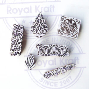 Border Wooden Stamps - Set