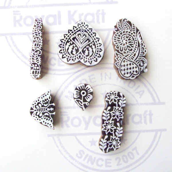 Assorted Wooden Stamps - Set