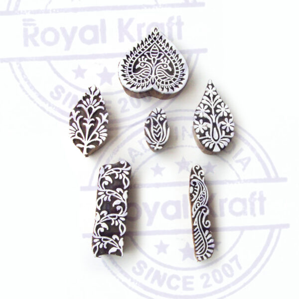 Assorted Wooden Stamps - Set