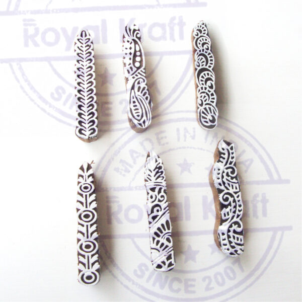 Border Wooden Stamps - Set