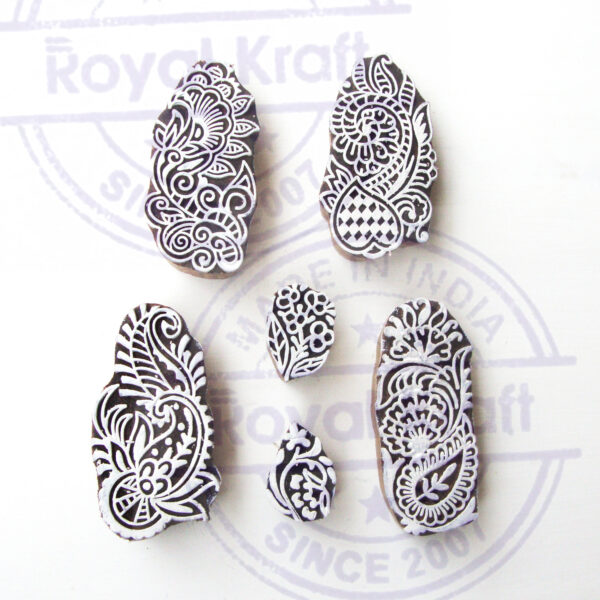 Assorted Wooden Stamps - Set