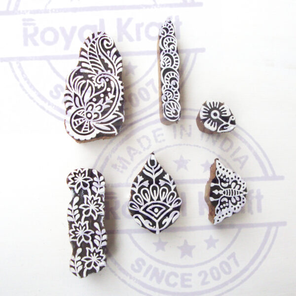 Assorted Wooden Stamps - Set