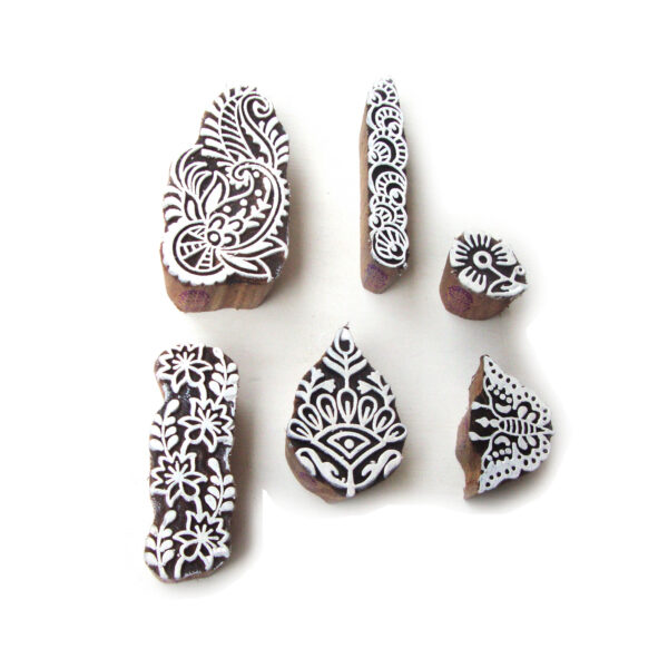 Assorted Wooden Stamps - Set