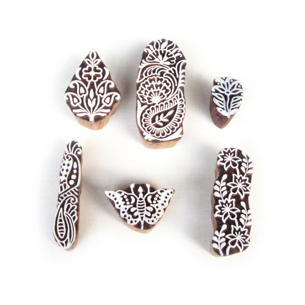 Assorted Wooden Stamps - Set