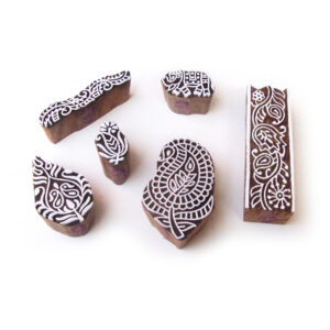 Paisley Wooden Stamps - Set
