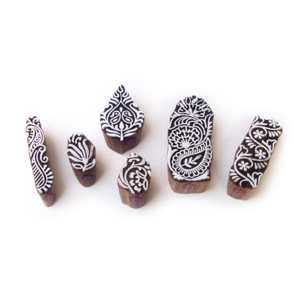 Paisley Wooden Stamps - Set