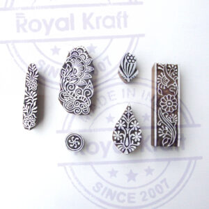 Assorted Wooden Stamps - Set