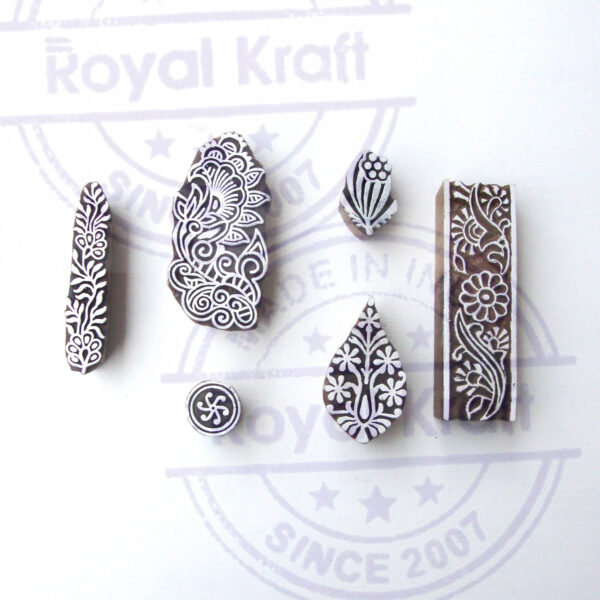 Assorted Wooden Stamps - Set