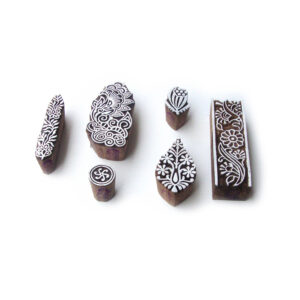 Assorted Wooden Stamps - Set