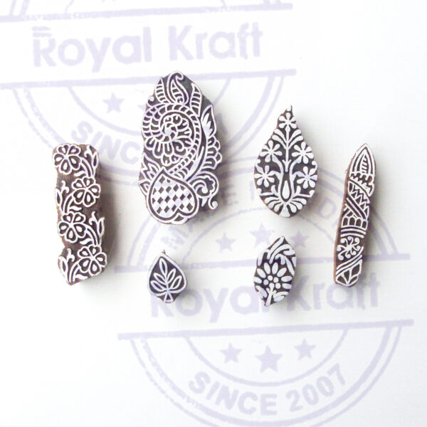 Assorted Wooden Stamps - Set