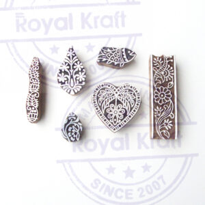 Assorted Wooden Stamps - Set