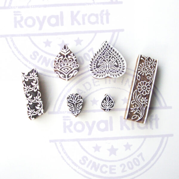 Assorted Wooden Stamps - Set