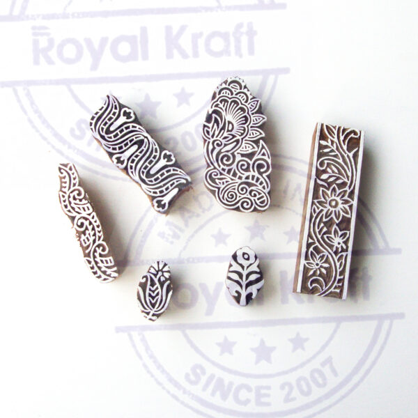 Border Wooden Stamps - Set