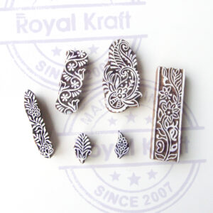 Border Wooden Stamps - Set
