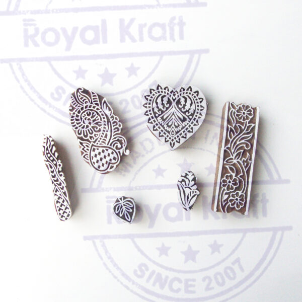 Assorted Wooden Stamps - Set
