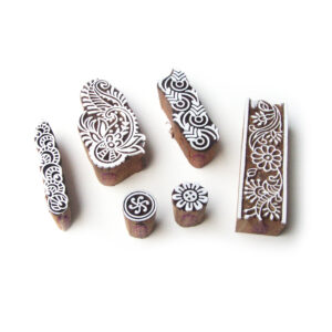 Border Wooden Stamps - Set