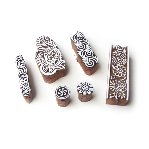 Border Wooden Stamps - Set