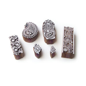 Paisley Wooden Stamps - Set