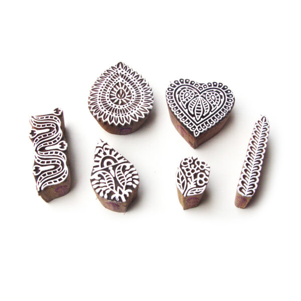Assorted Wooden Stamps - Set