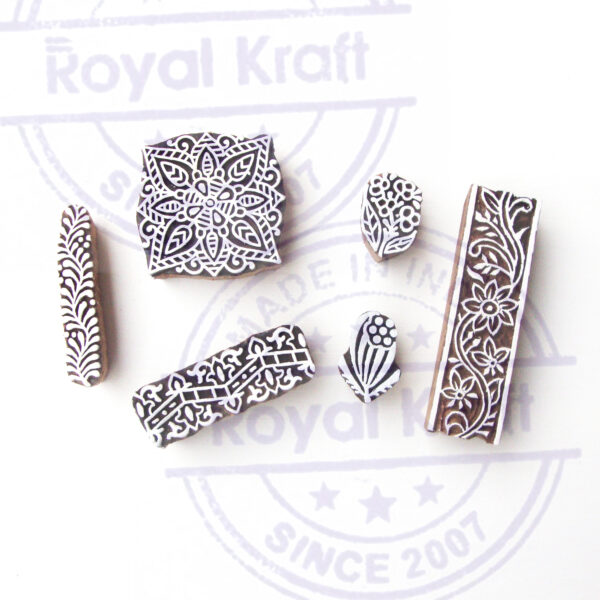 Assorted Wooden Stamps - Set