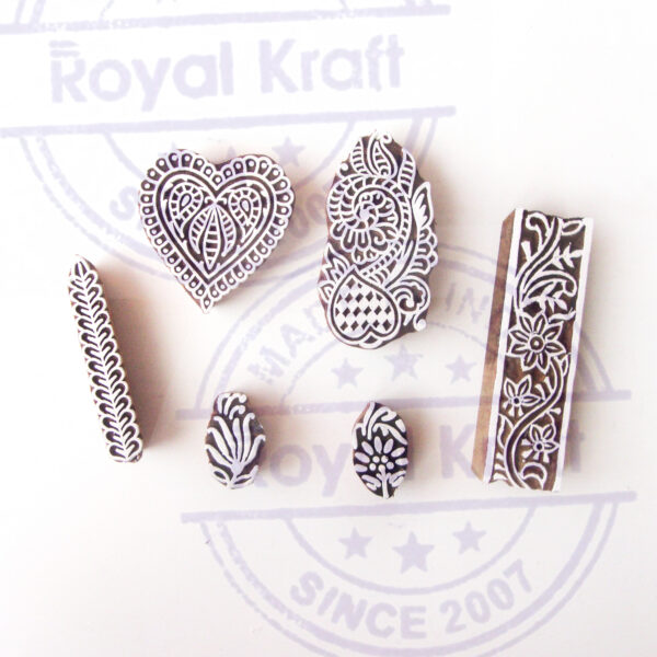 Assorted Wooden Stamps - Set