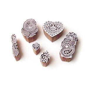 Paisley Wooden Stamps - Set