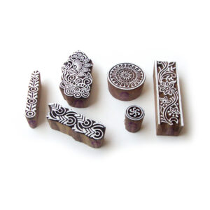 Border Wooden Stamps - Set