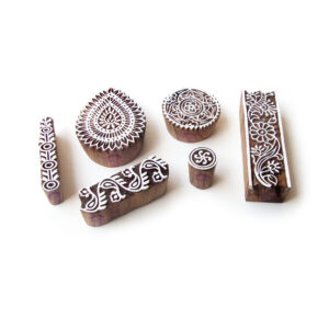 Border Wooden Stamps - Set