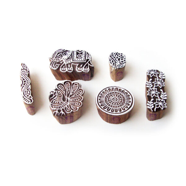 Animal Wooden Stamps - Set
