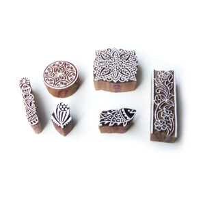 Assorted Wooden Stamps - Set