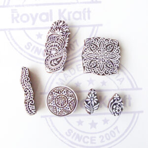 Assorted Wooden Stamps - Set