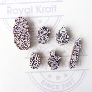 Religious Wooden Stamps - Set