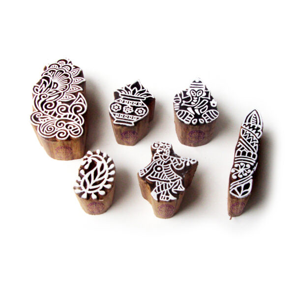 Religious Wooden Stamps - Set