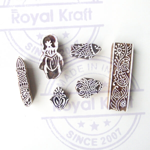 Animal Wooden Stamps - Set