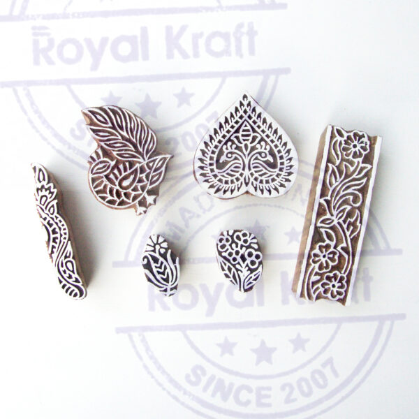 Assorted Wooden Stamps - Set