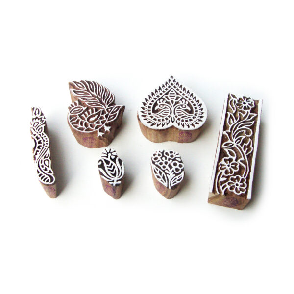 Assorted Wooden Stamps - Set