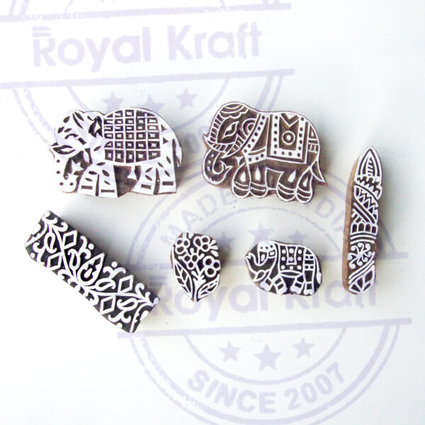 Animal Wooden Stamps - Set