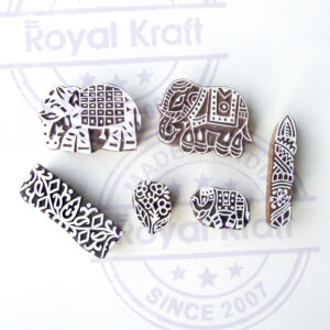 Animal Wooden Stamps - Set