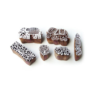 Animal Wooden Stamps - Set