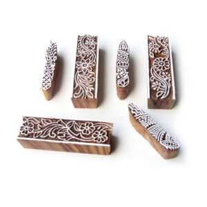 Border Wooden Stamps - Set