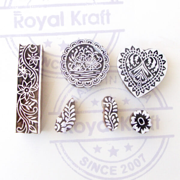 Assorted Wooden Stamps - Set